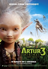 Plakat Filmu Artur i Minimki 3. Dwa światy (2010)